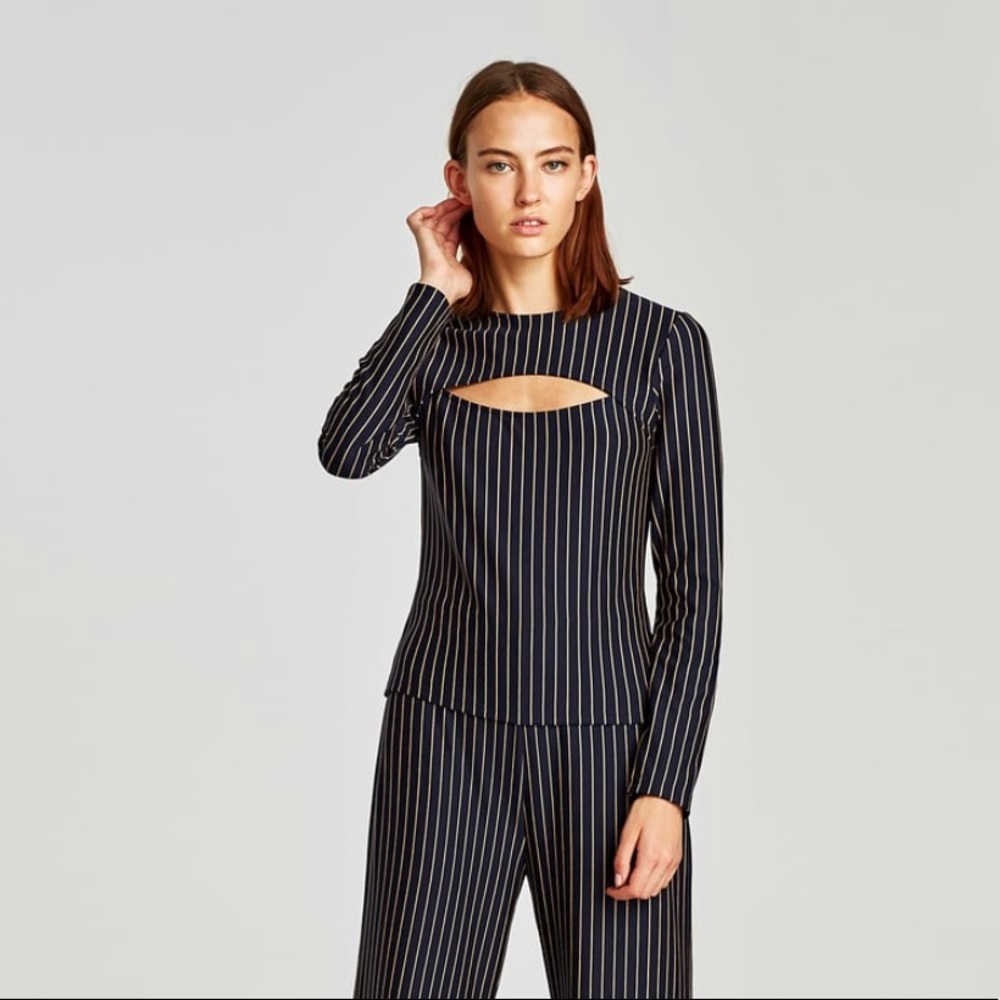 Zara Top with slit